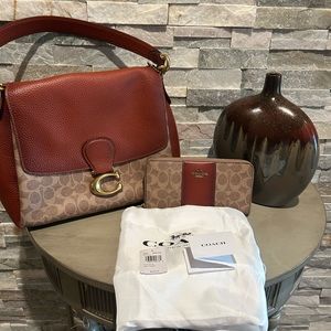 Coach handbag and wallet